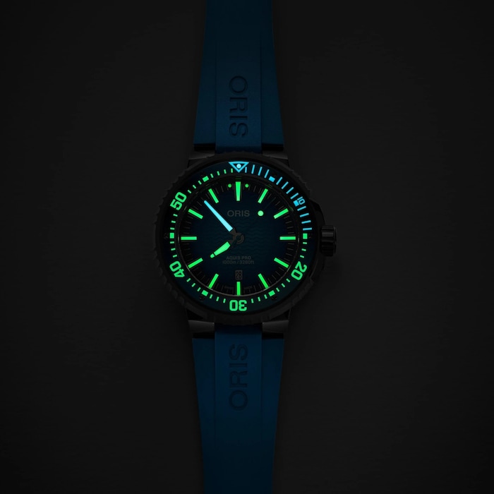 Oris Aquis Pro 1000M 49.5mm Mens Watch Blue