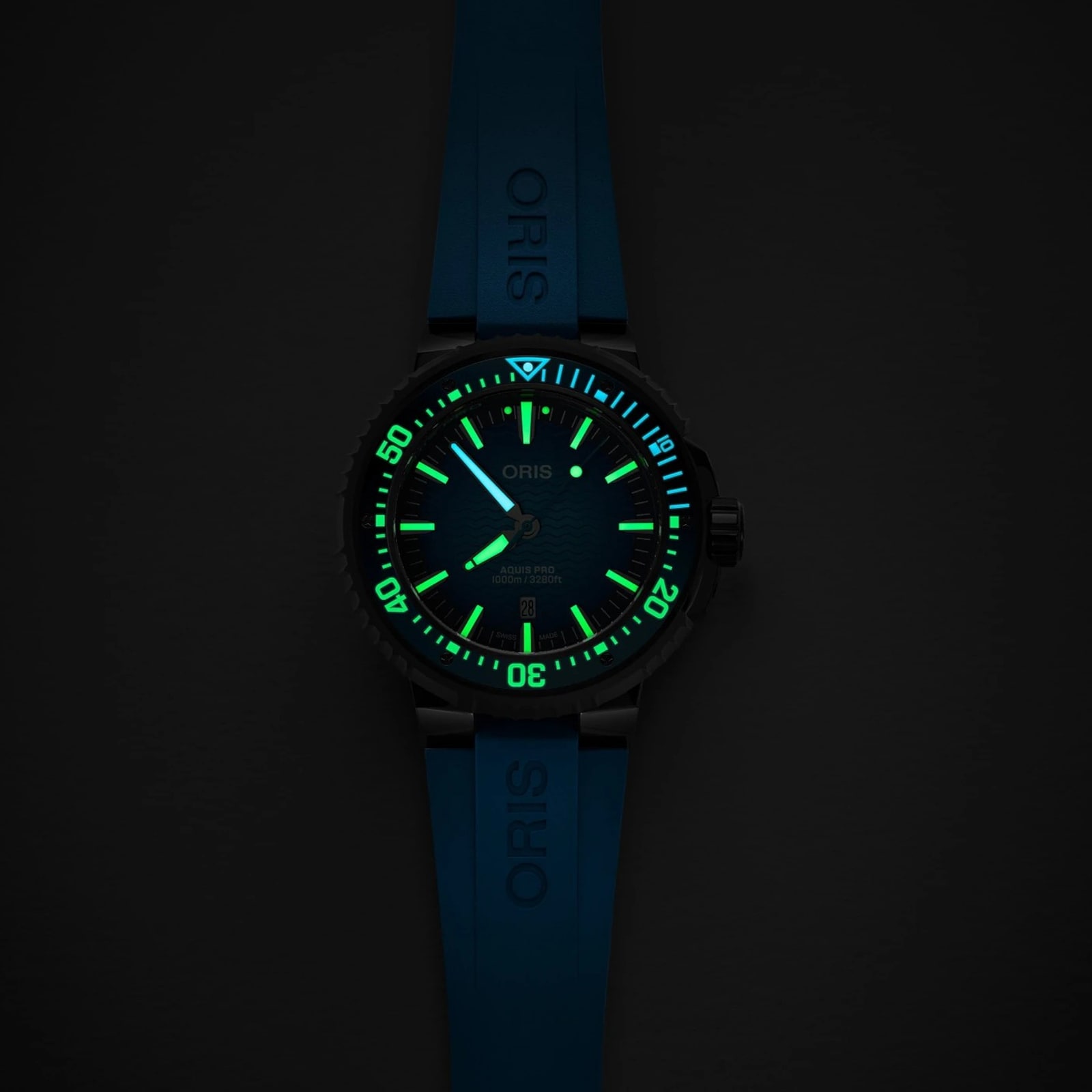 Oris Aquis Pro 1000M 49.5mm Mens Watch Blue