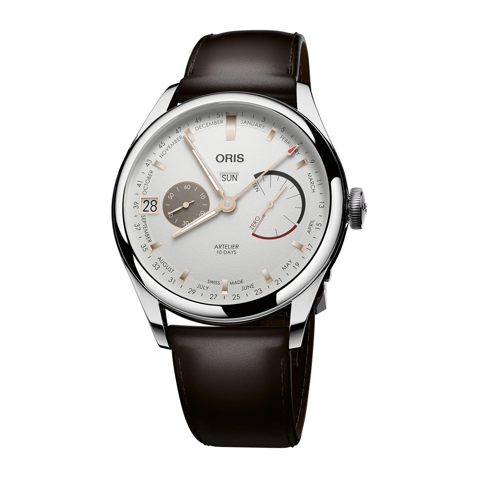 Oris Artelier Calibre 113 43mm Mens Watch White