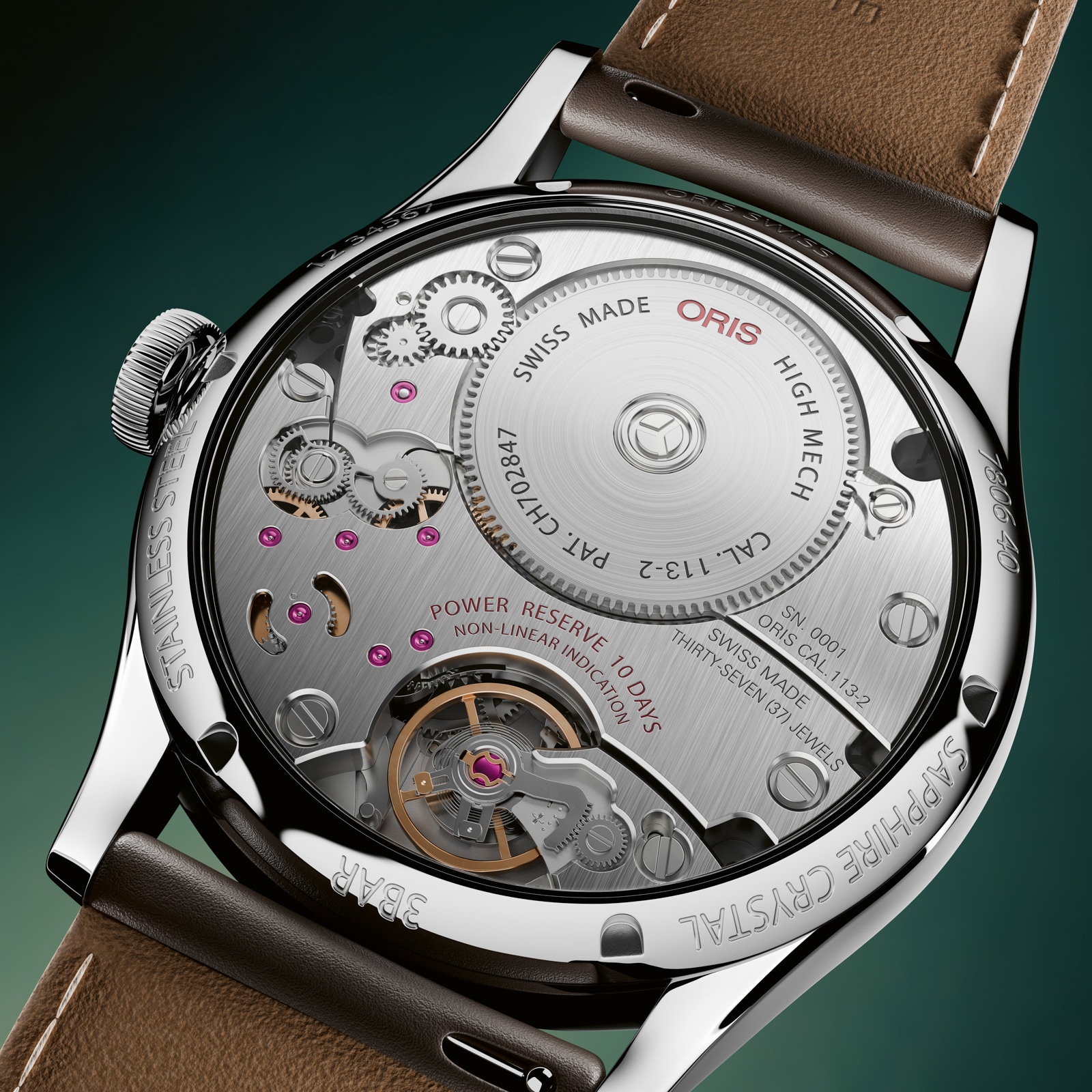 Oris Artelier Calibre 113 43mm Mens Watch White