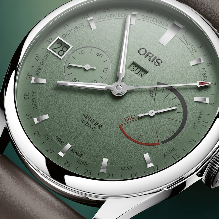 Oris Artelier Calibre 113 43mm Mens Watch Green