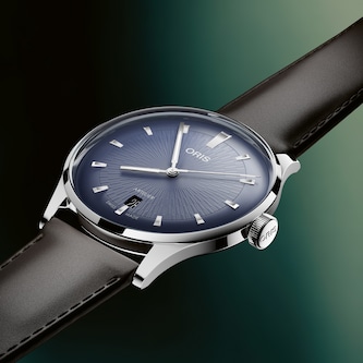 Oris Artelier Date 38mm Mens Watch Blue