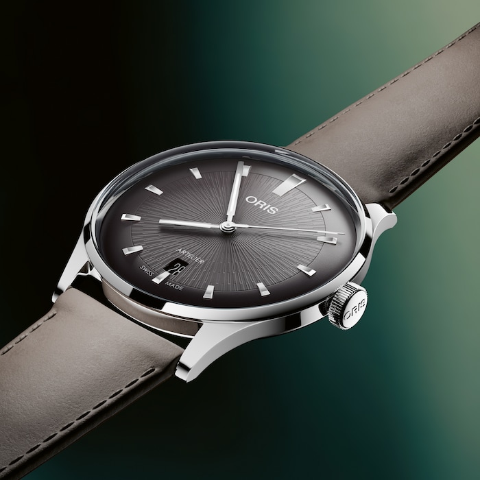 Oris Artelier Date  38mm Mens Watch Black