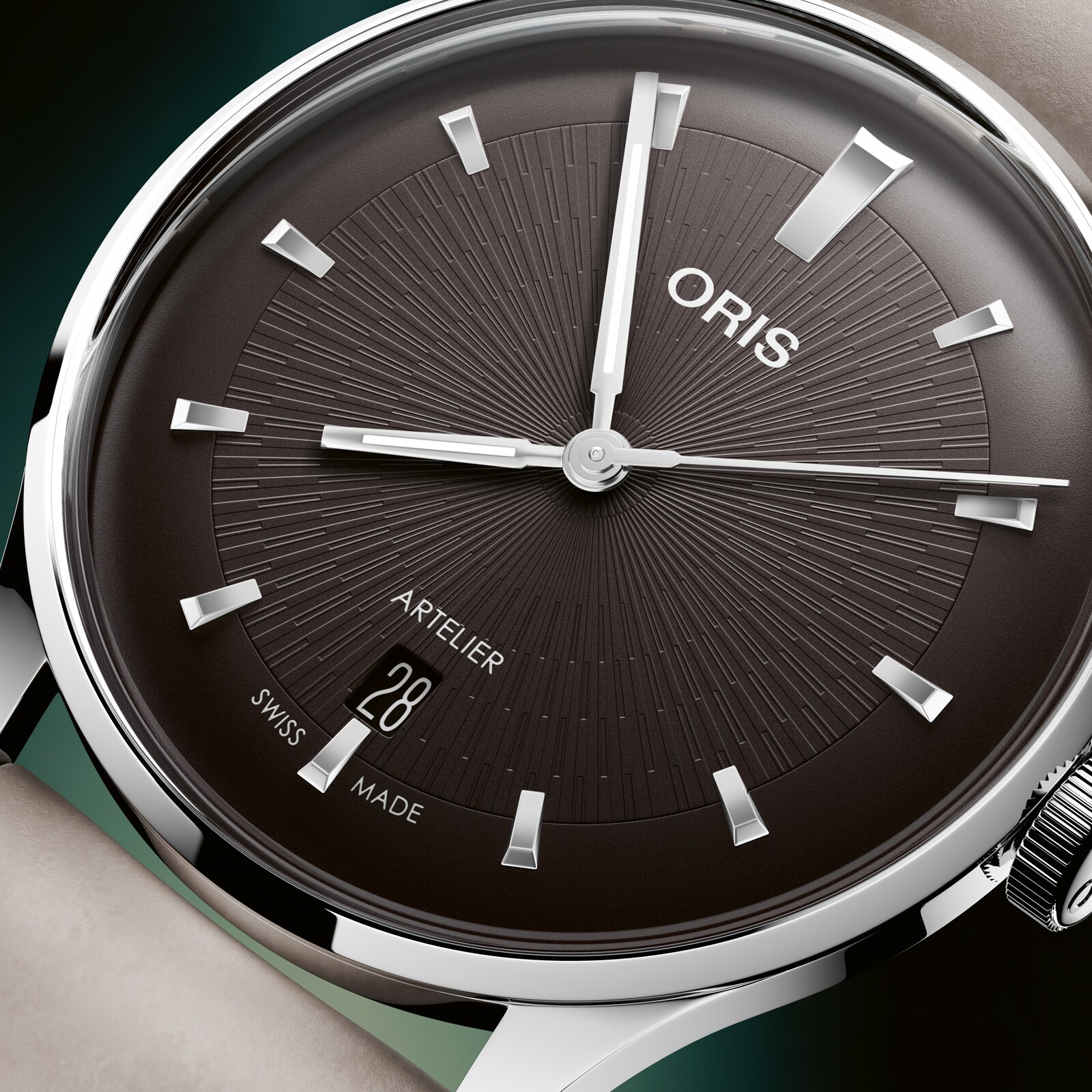 Oris Artelier Date  38mm Mens Watch Black