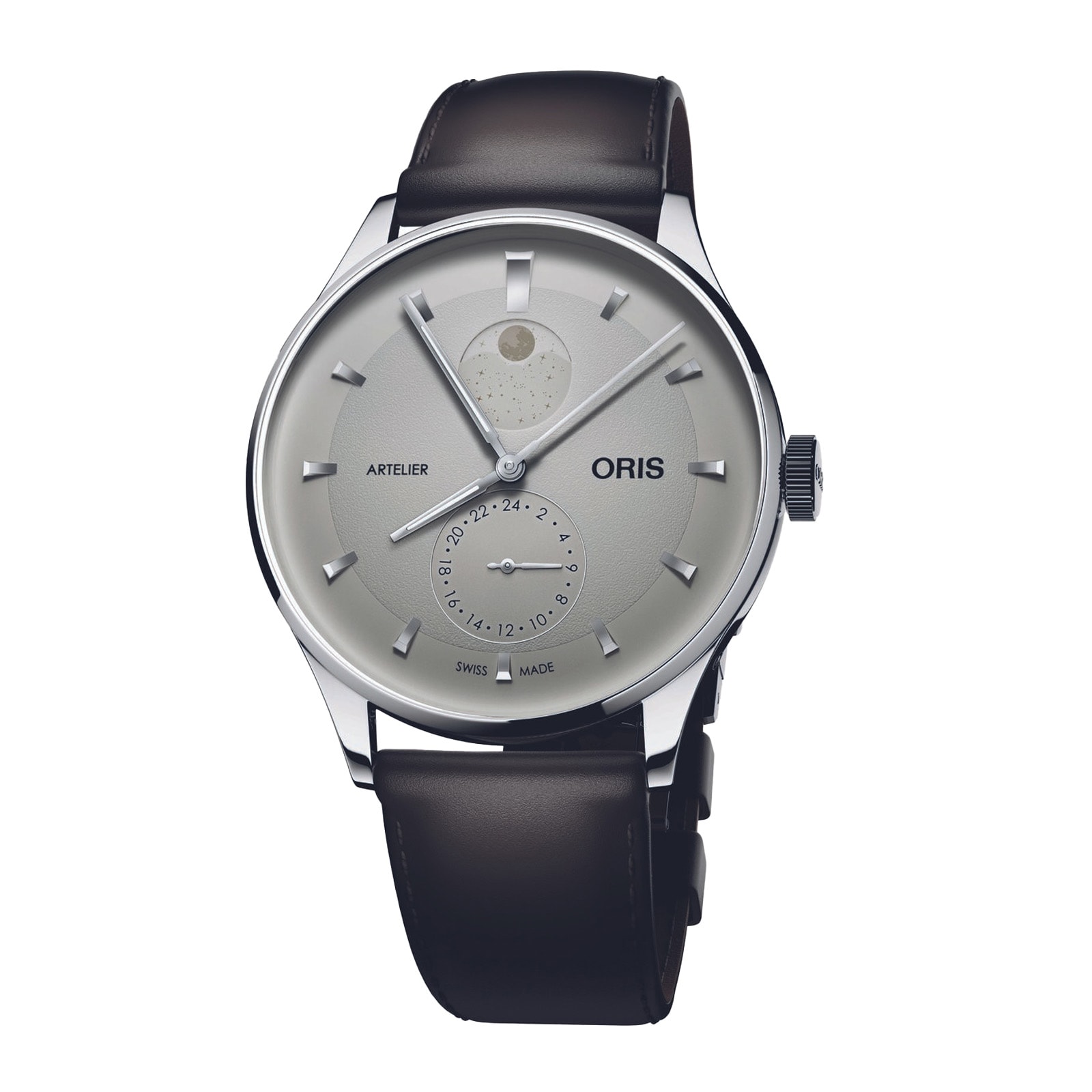 Oris Artelier Complication 39.5mm Mens Watch White