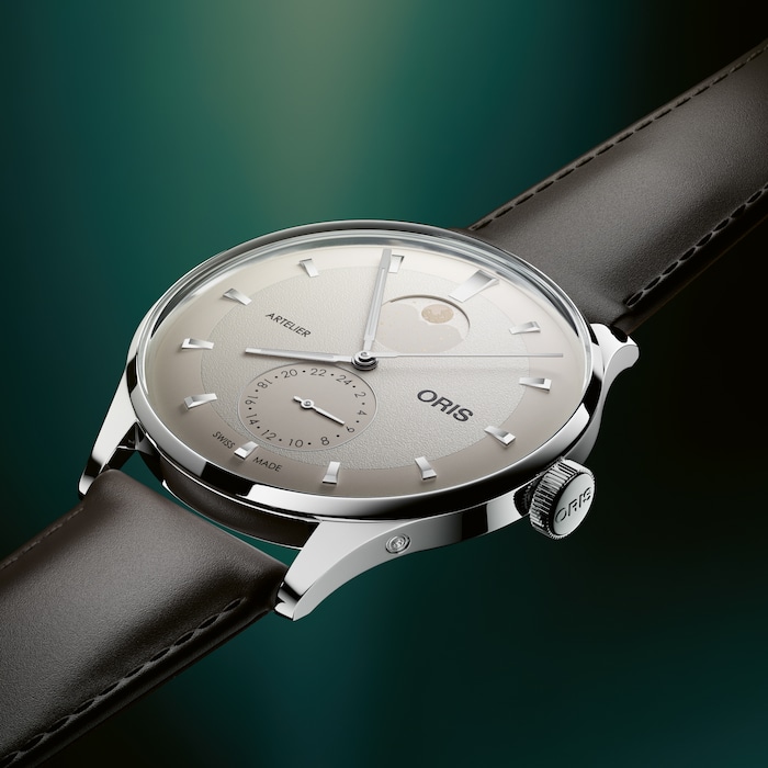 Oris Artelier Complication 39.5mm Mens Watch White