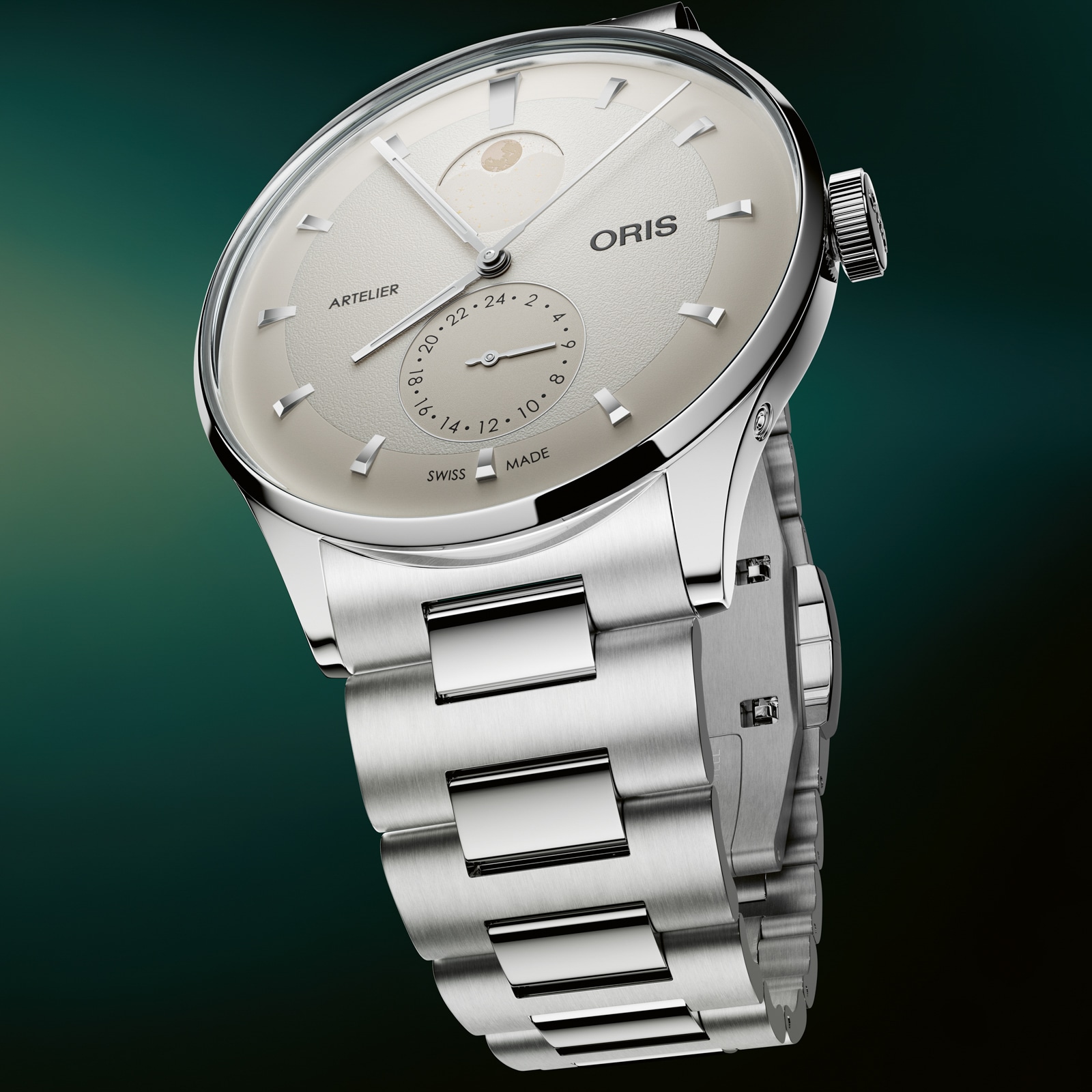 Oris Artelier Complication 39.5mm Mens Watch White