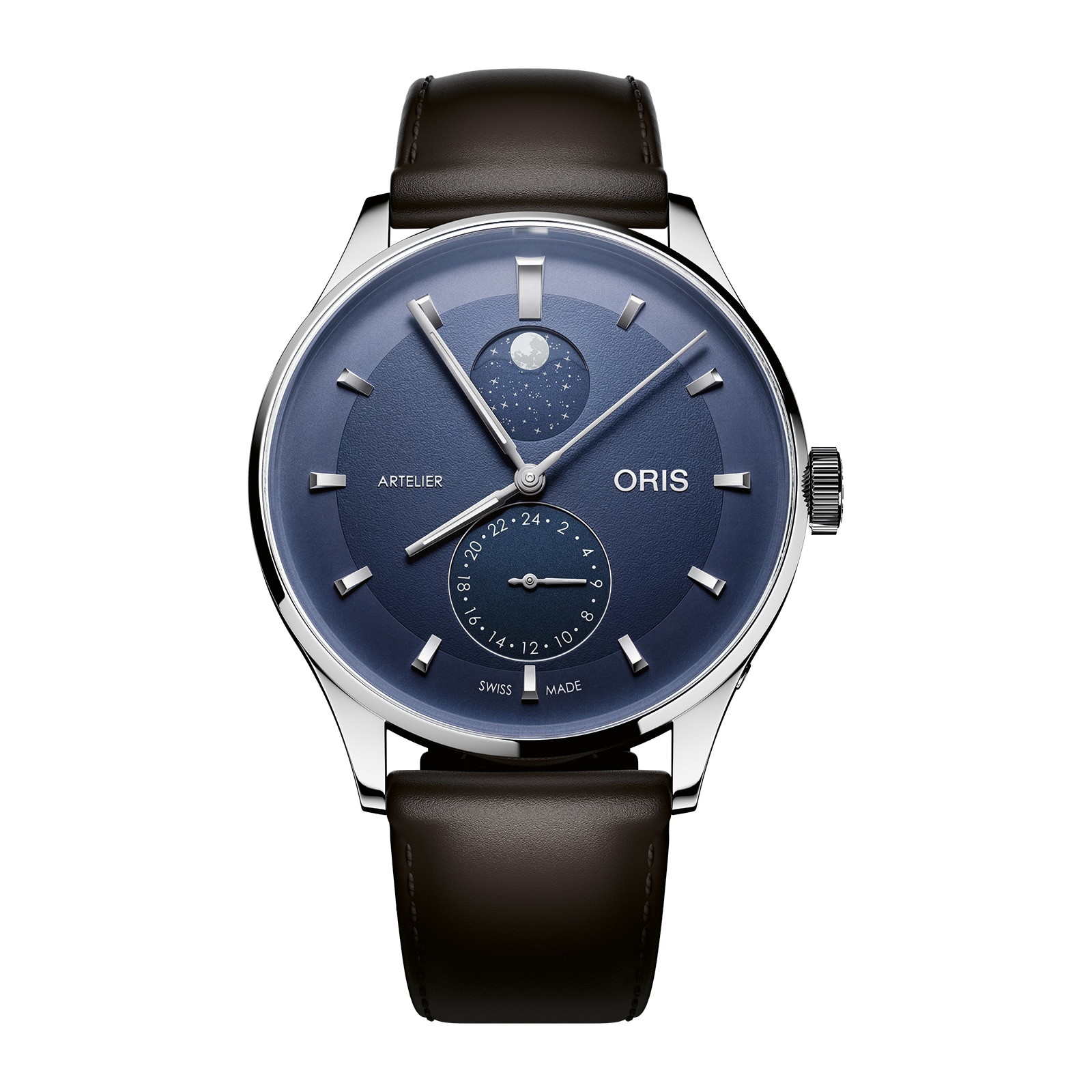 Oris Artelier Complication 39.5mm Mens Watch Blue