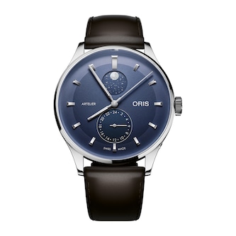 Oris Artelier Complication 39.5mm Mens Watch Blue