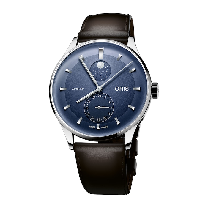 Oris Artelier Complication 39.5mm Mens Watch Blue