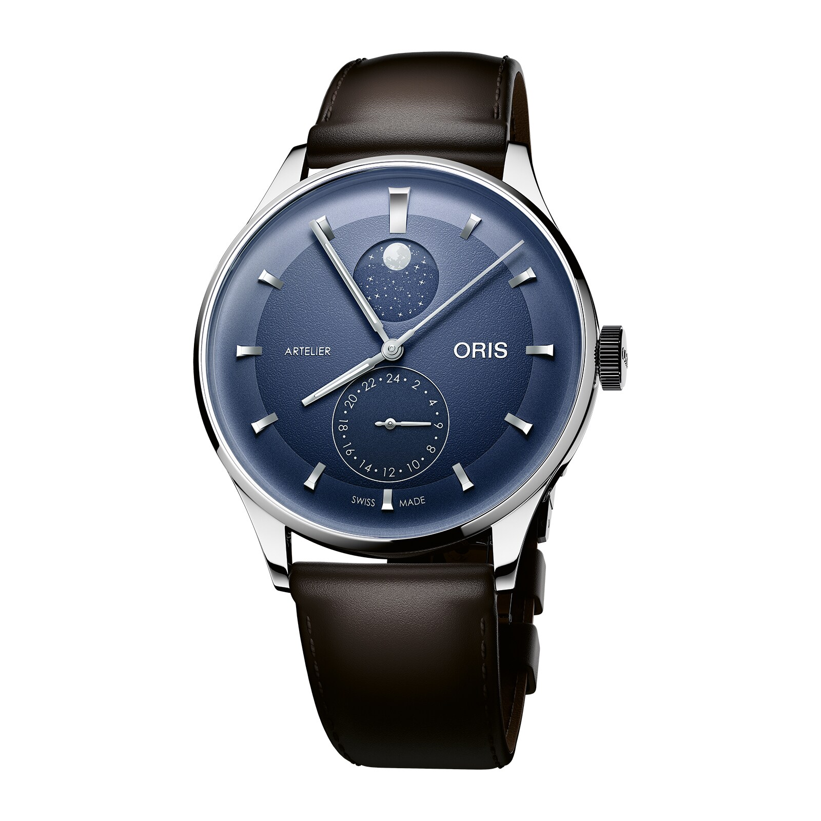Oris Artelier Complication 39.5mm Mens Watch Blue