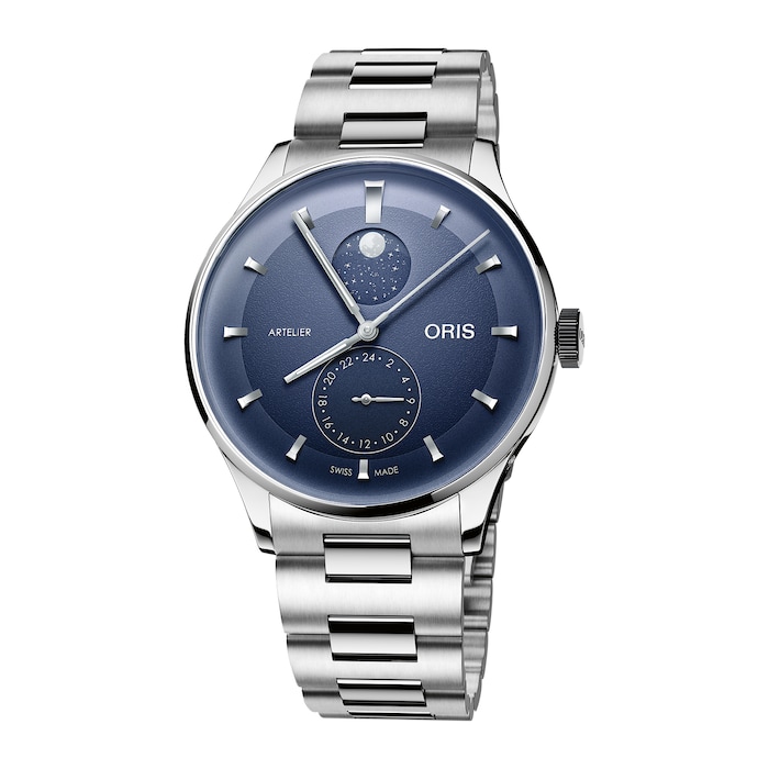 Oris Artelier Complication 39.5mm Mens Watch Blue