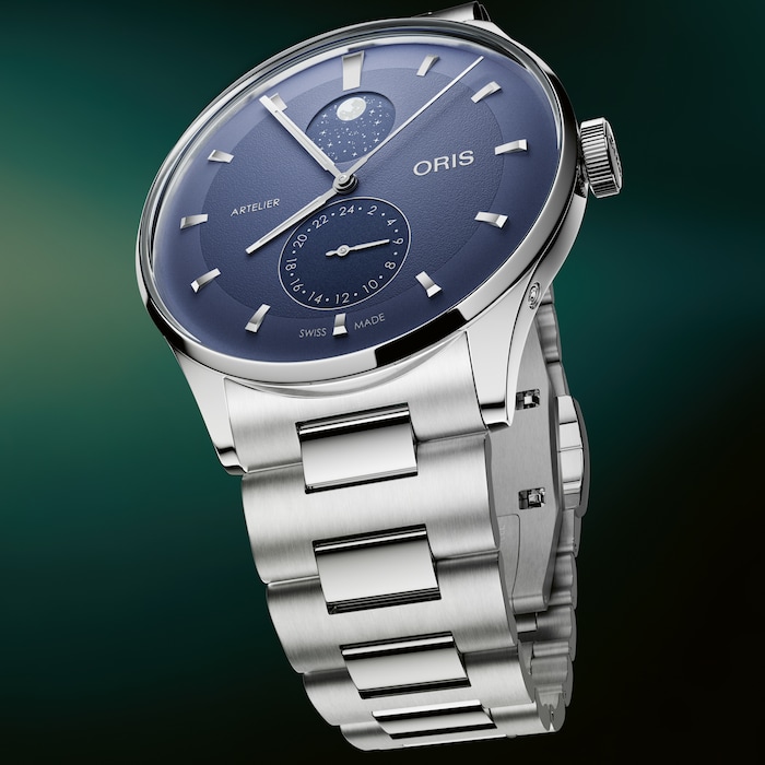 Oris Artelier Complication 39.5mm Mens Watch Blue