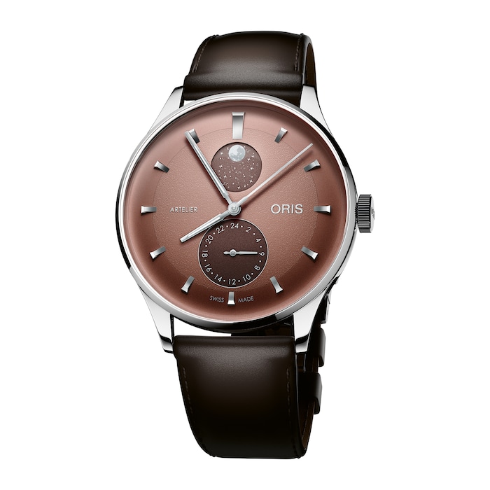 Oris Artelier Complication 39.5mm Mens Watch Brown