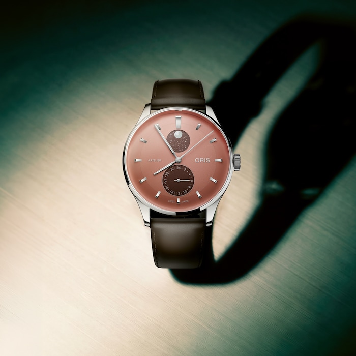 Oris Artelier Complication 39.5mm Mens Watch Brown