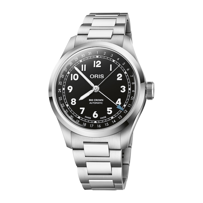 Oris Big Crown Pointer Date 40mm Mens Watch Black