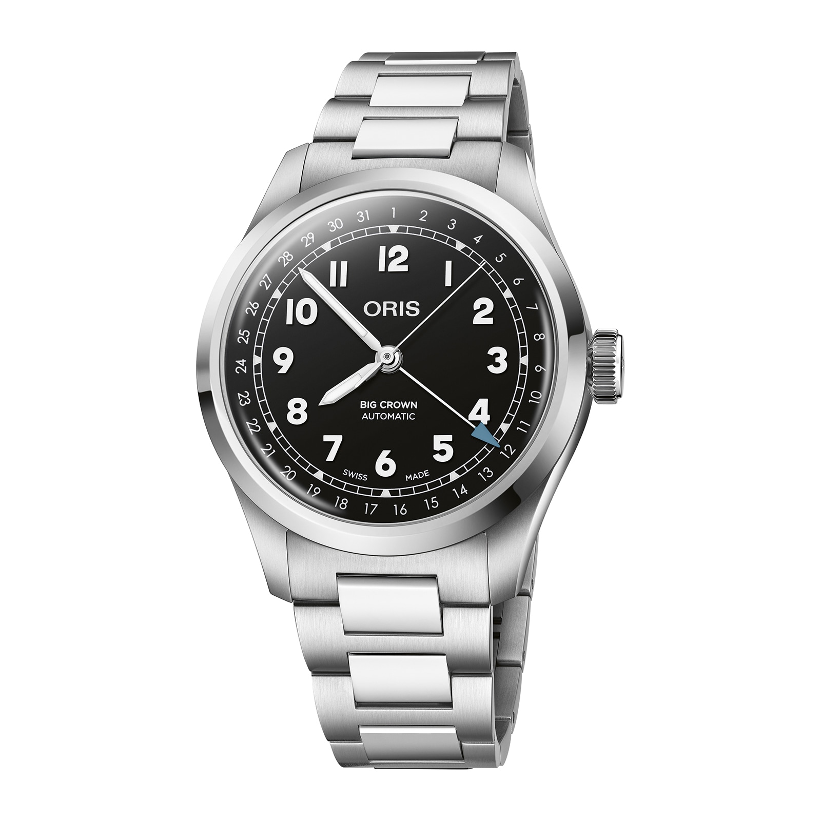 Oris Big Crown Pointer Date 40mm Mens Watch Black