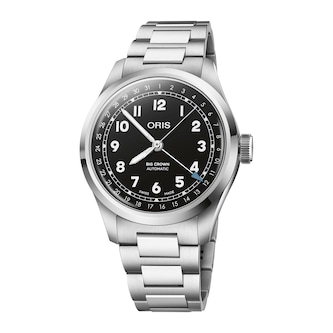 Oris Big Crown Pointer Date 40mm Mens Watch Black