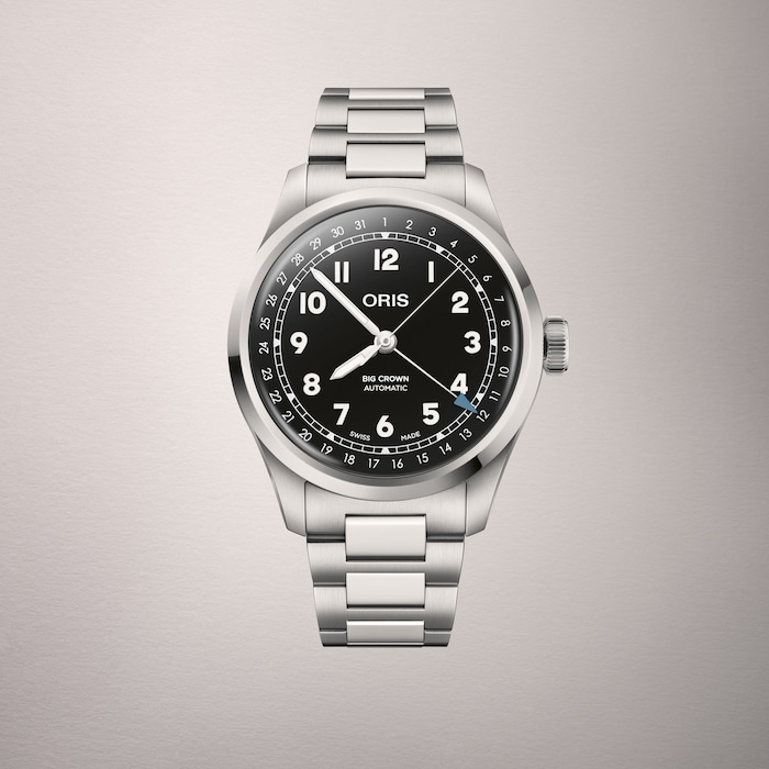 Oris Big Crown Pointer Date 40mm Mens Watch Black