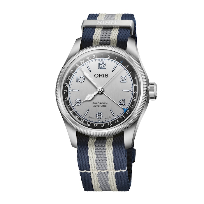 Oris Big Crown Lou Gehrig 40mm Limited Edition Mens Watch Silver
