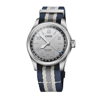 Oris Big Crown Lou Gehrig 40mm Limited Edition Mens Watch Silver