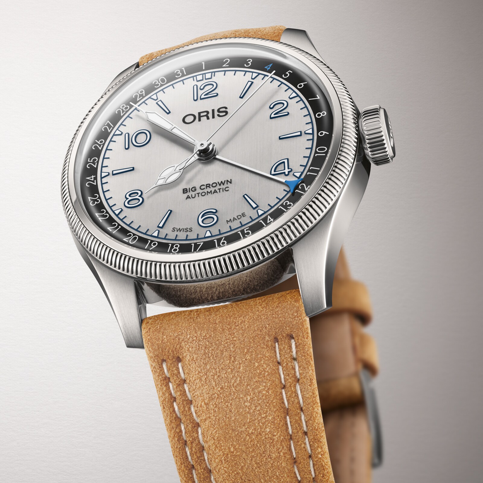 Oris Big Crown Lou Gehrig 40mm Limited Edition Mens Watch Silver