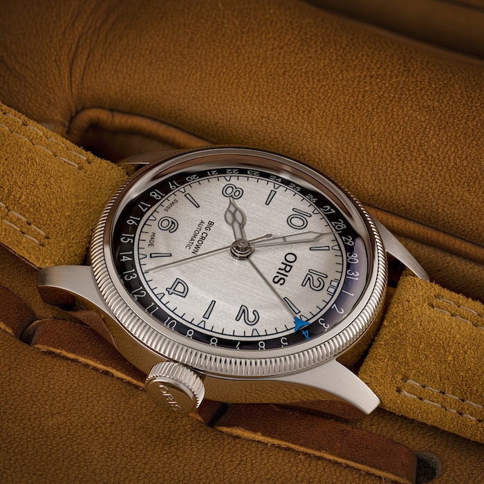Oris Big Crown Lou Gehrig 40mm Limited Edition Mens Watch Silver