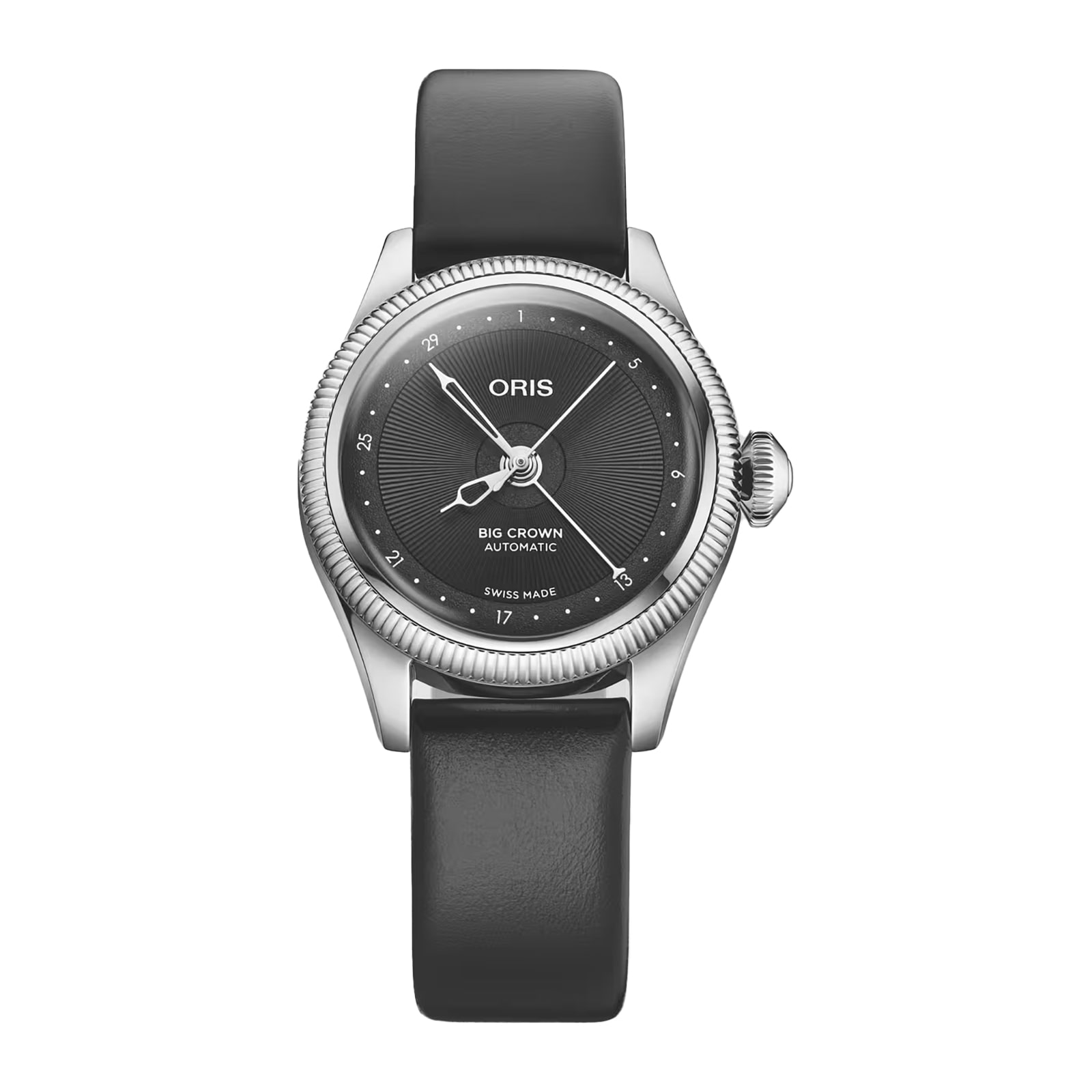 Oris Big Crown Pointer Date 29mm Ladies Watch Black
