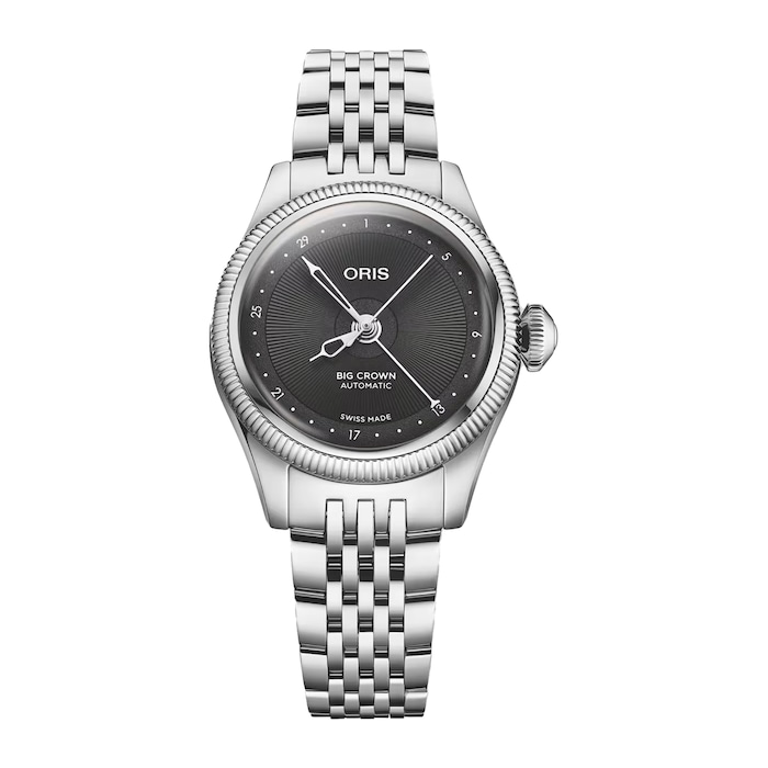 Oris Big Crown Pointer Date 29mm Ladies Watch Black