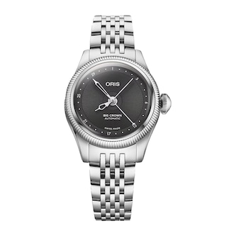 Oris Big Crown Pointer Date 29mm Ladies Watch Black
