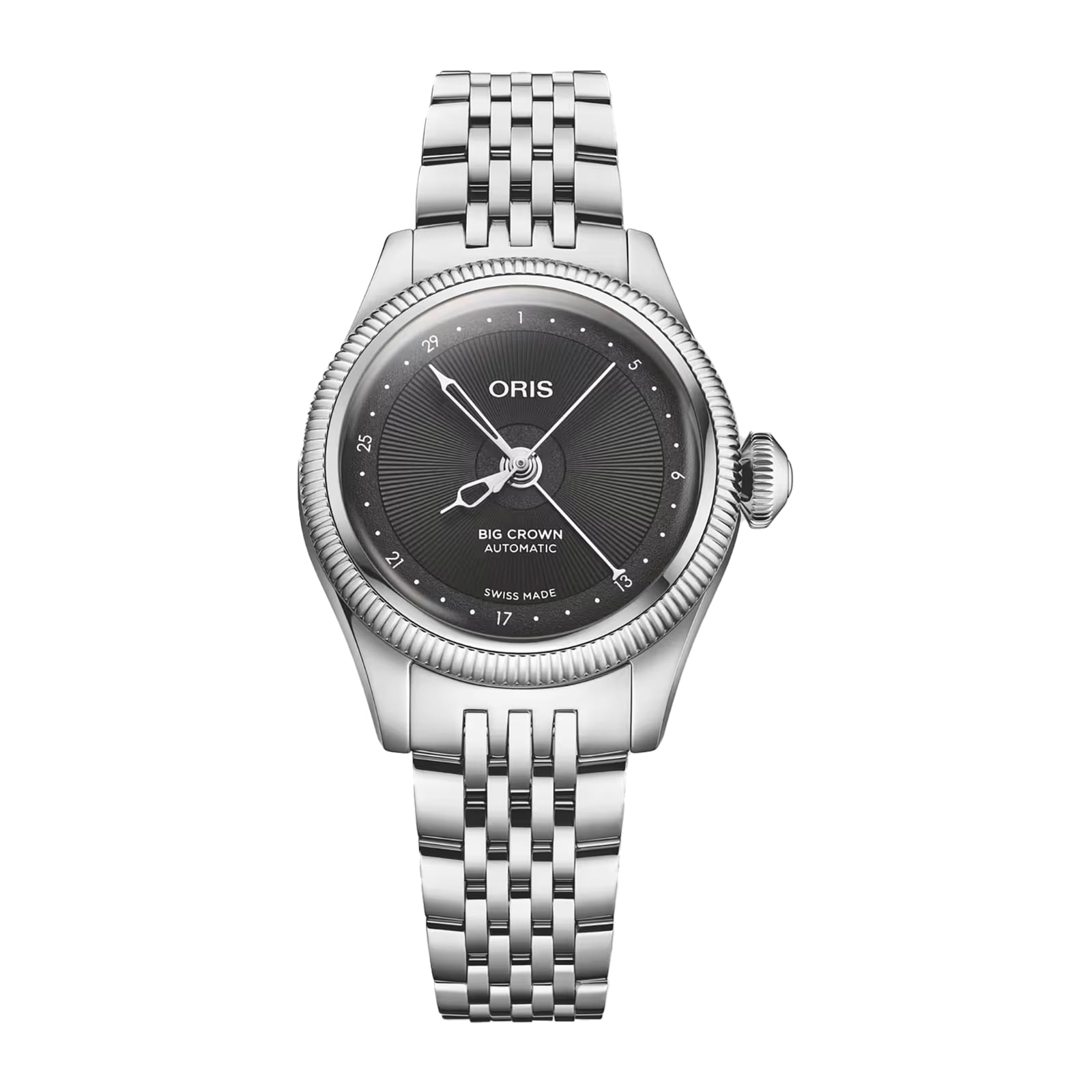 Oris Big Crown Pointer Date 29mm Ladies Watch Black