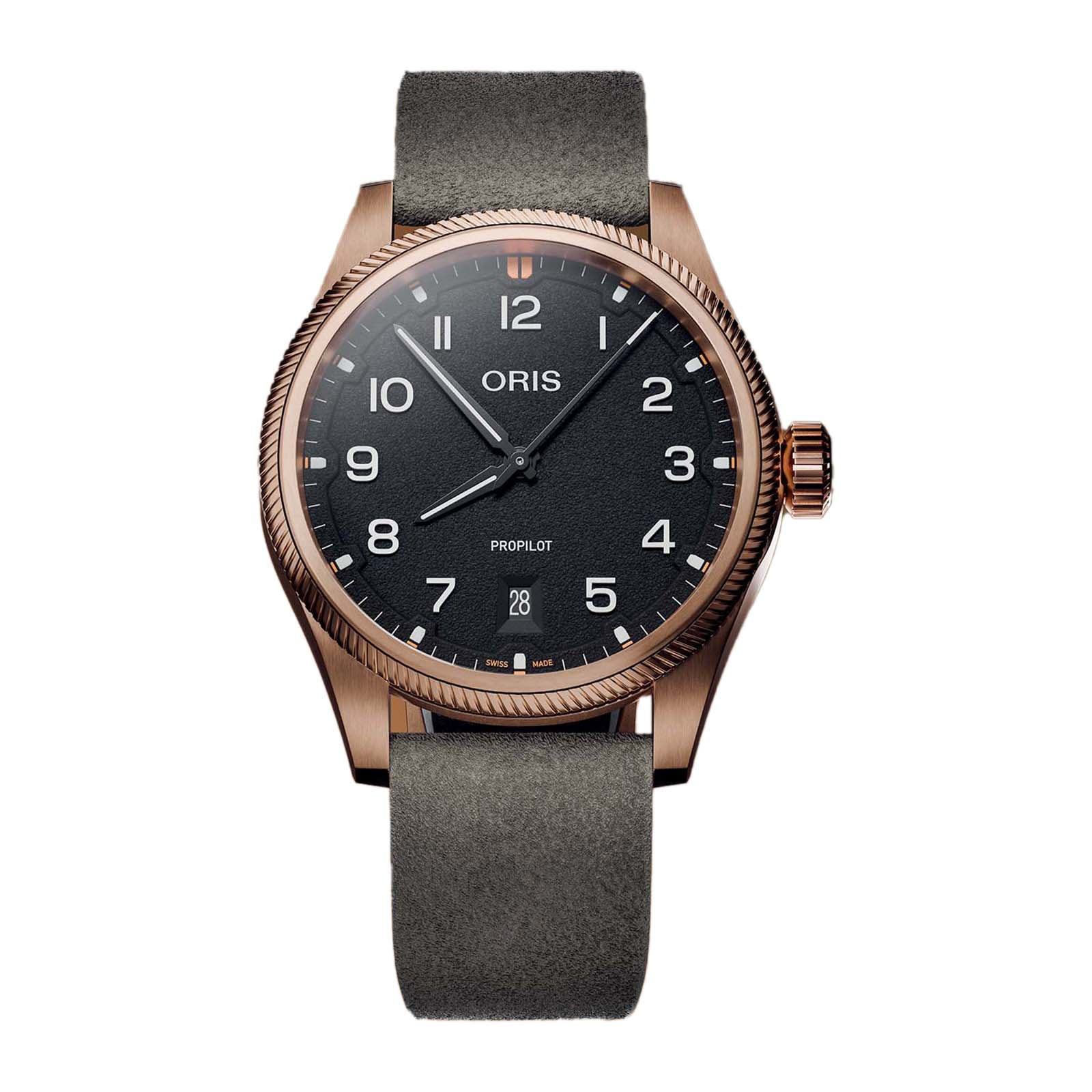 Oris ProPilot Bronze 41mm Mens Watch Black