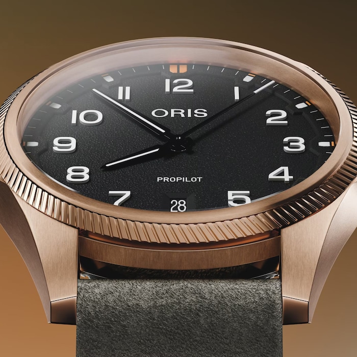 Oris ProPilot Bronze 41mm Mens Watch Black