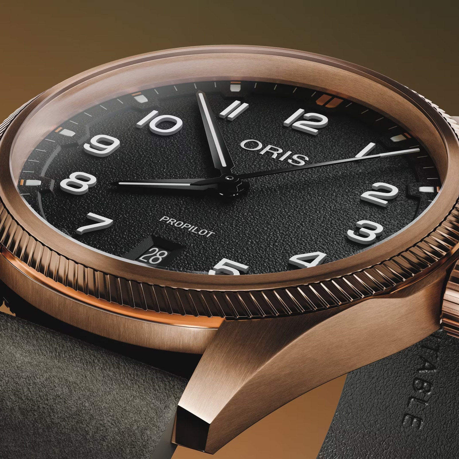 Oris ProPilot Bronze 41mm Mens Watch Black