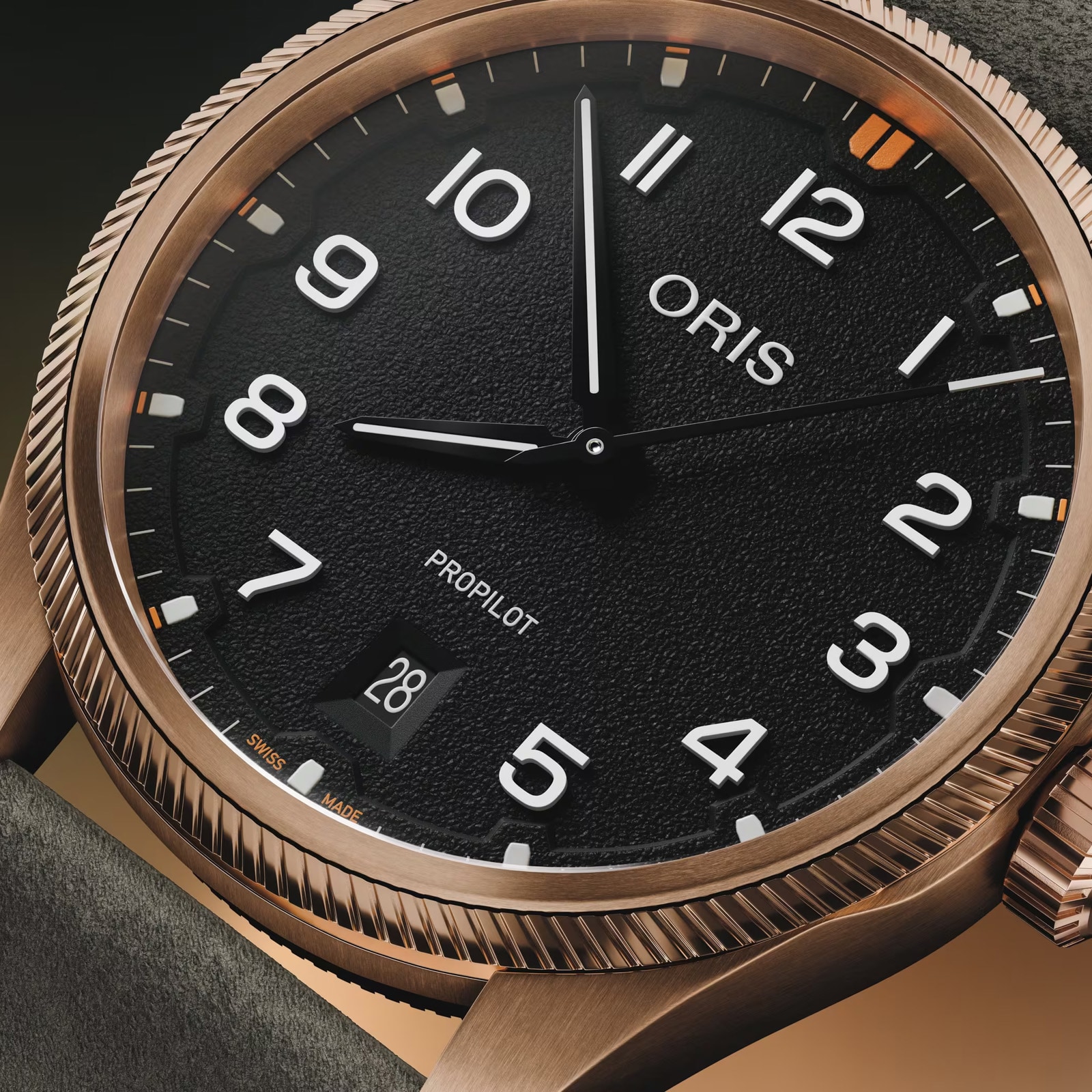 Oris ProPilot Bronze 41mm Mens Watch Black