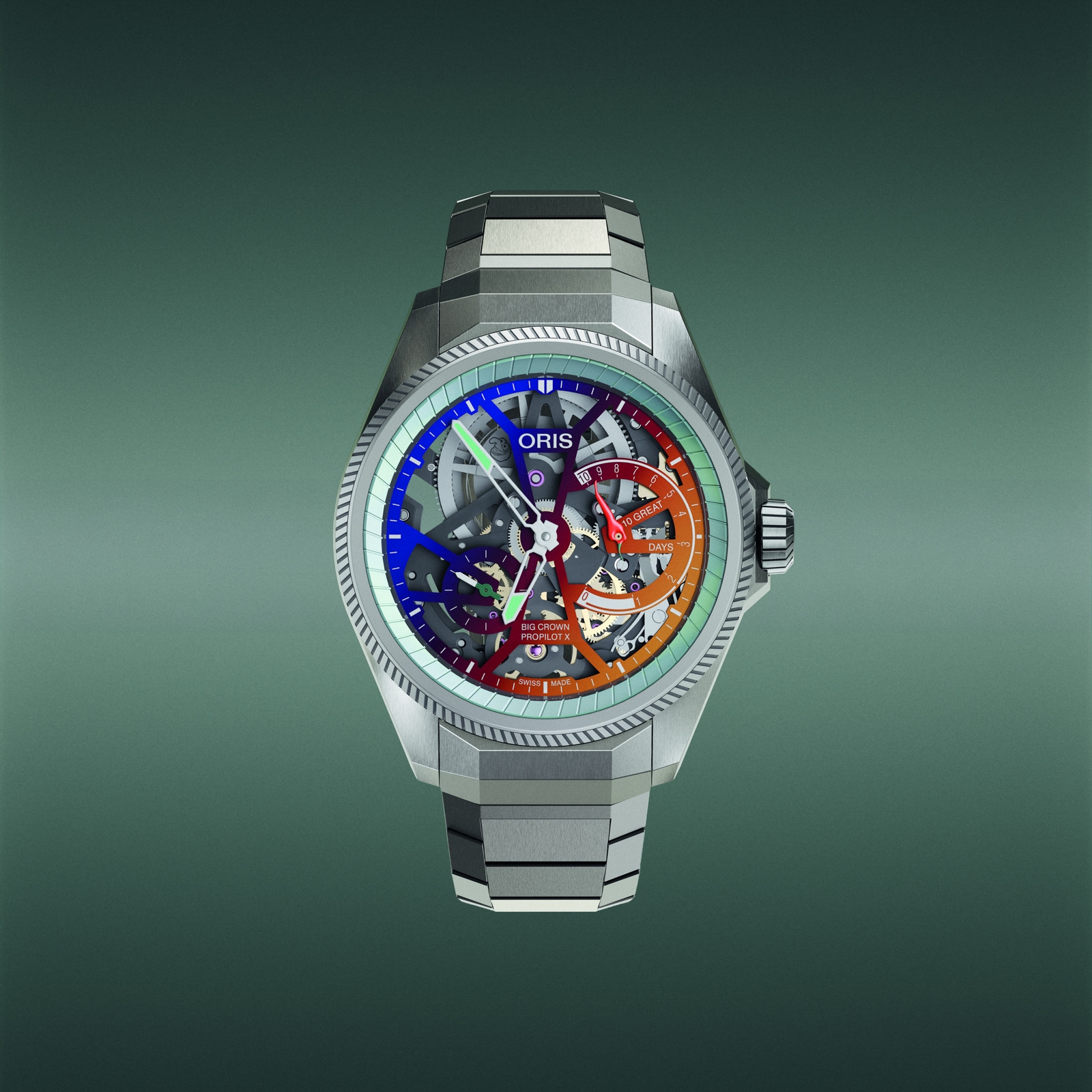 Oris ProPilot X Gonzo Edition 44mm Mens Watch Multi Colour Dial Oris ProPilot X Gonzo Edition 44mm Mens Watch Multi Colour Dial