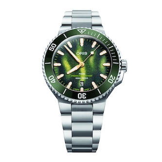 Oris Aquis Kelp Forest 41.5mm Limited Edition Unisex Watch Green Oris Aquis Kelp Forest 41.5mm Limited Edition Unisex Watch Green