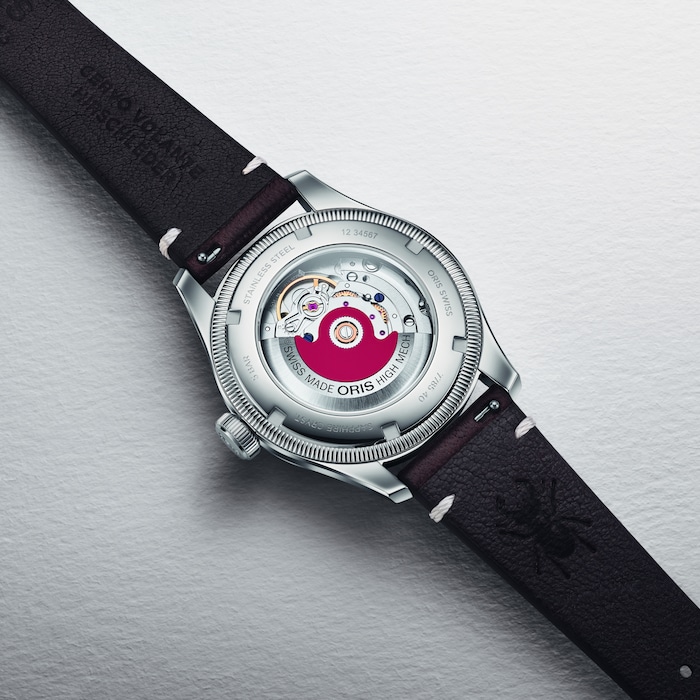 Oris Oris x Cervo Volante 40mm Unisex Watch Burgundy