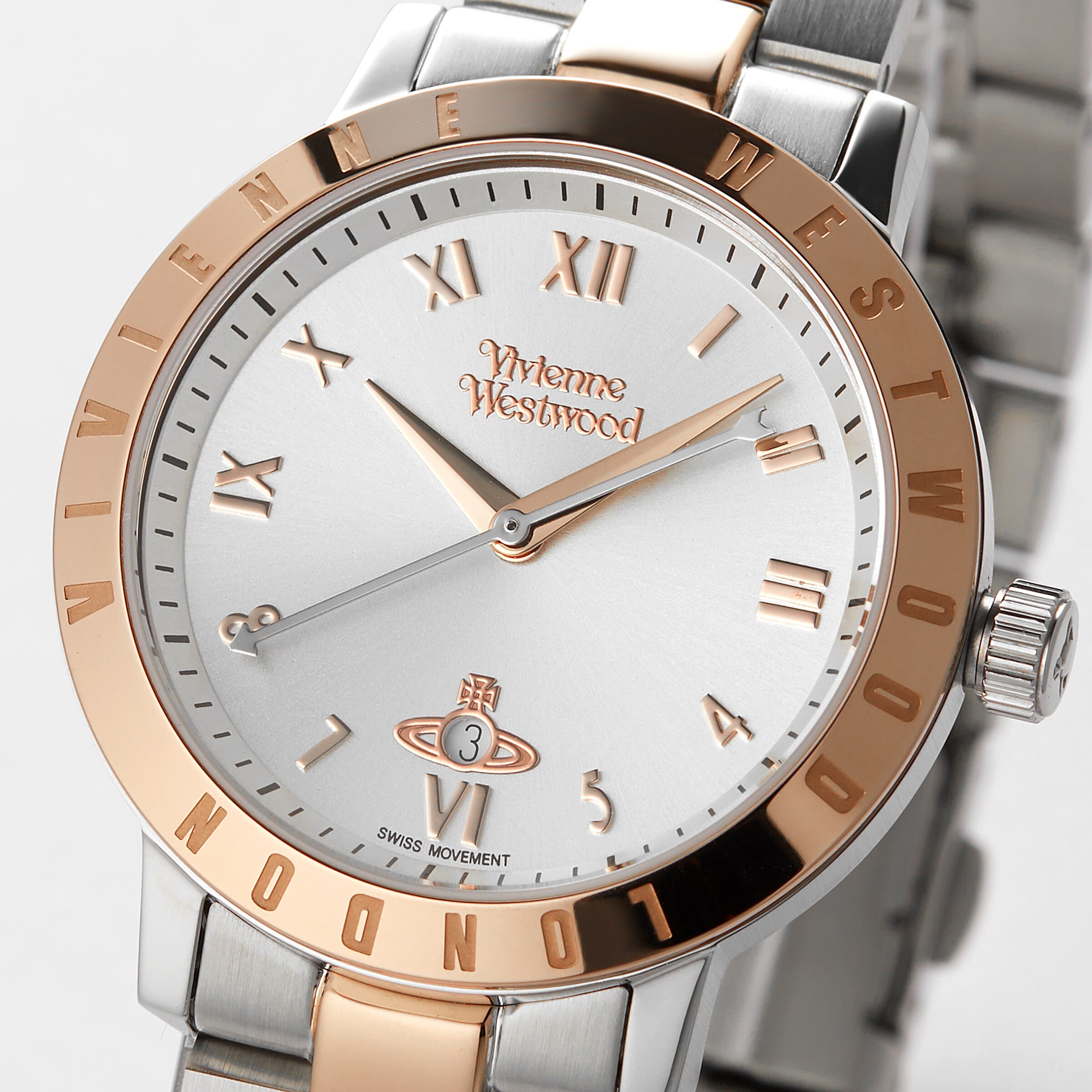 Vivienne westwood bloomsbury watch gold sale