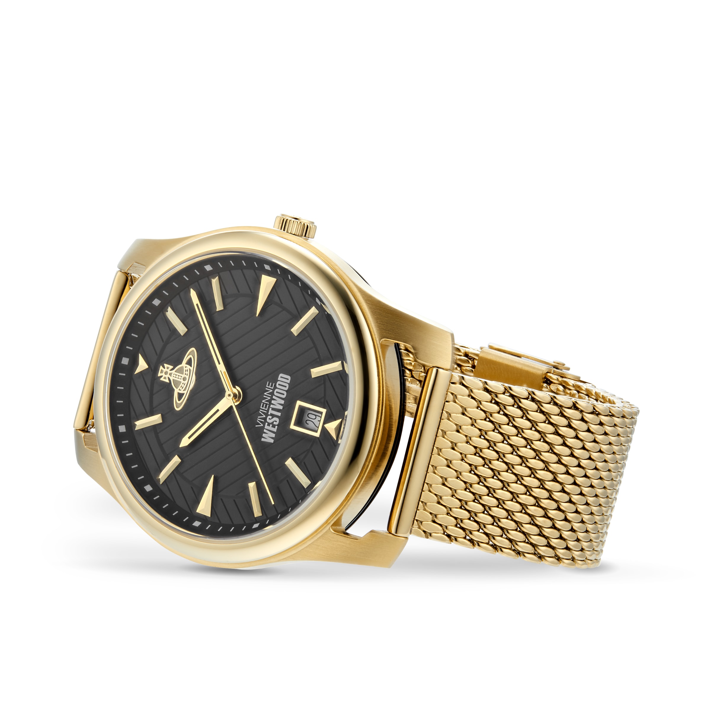 Gold vivienne westwood watch mens best sale