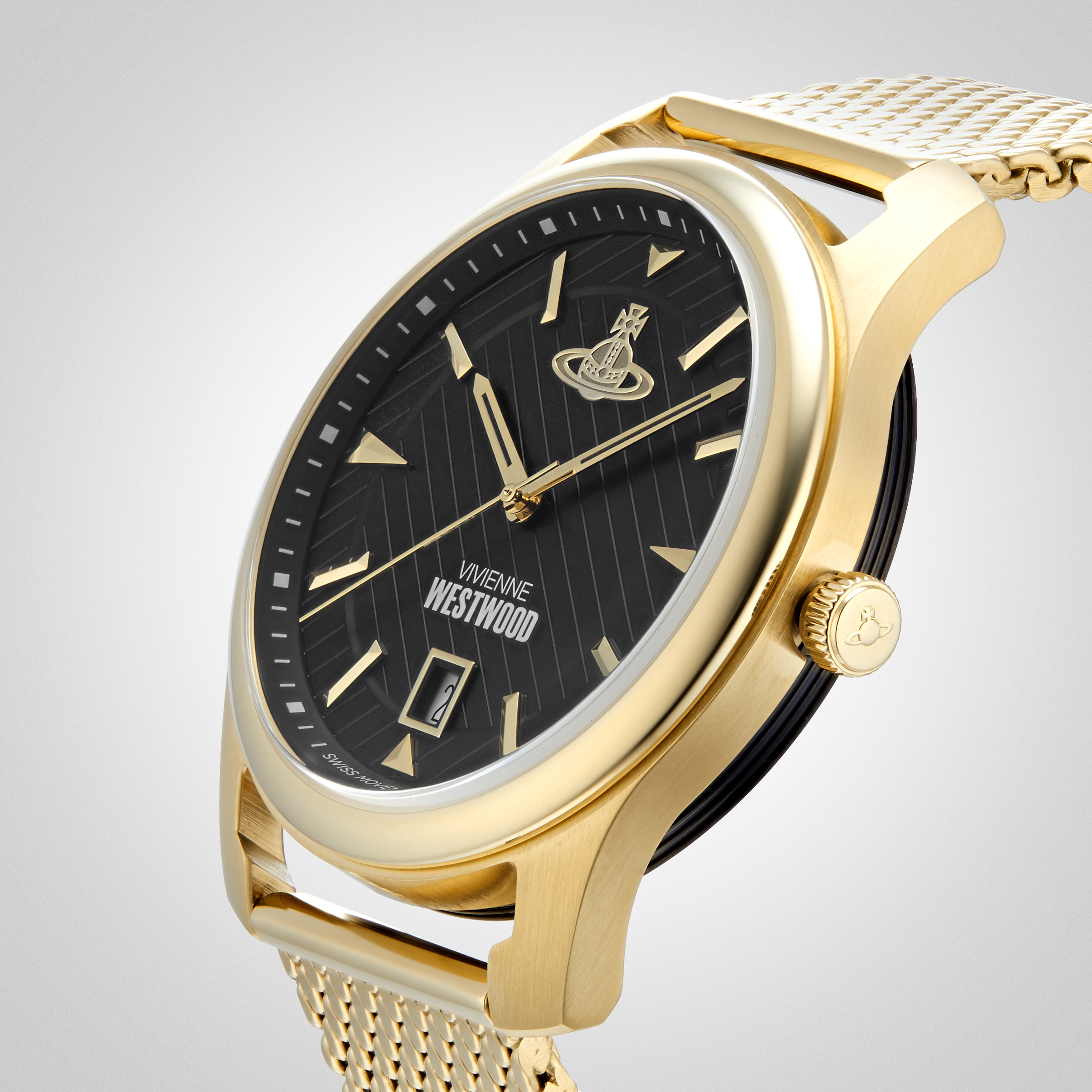 Vivienne westwood gold hot sale mens watch