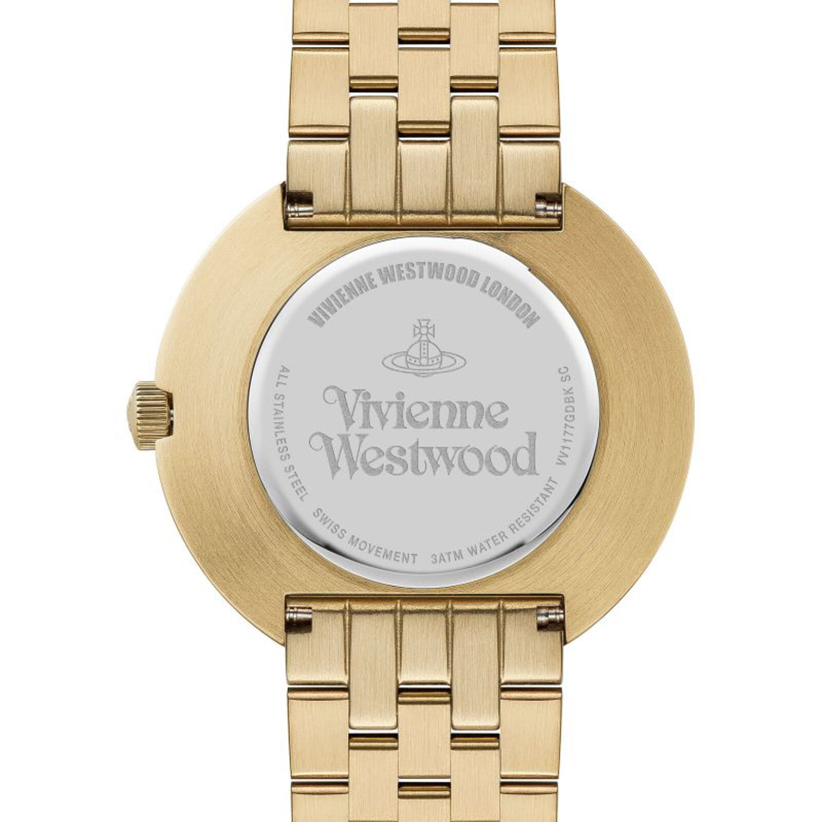 Vivienne Westwood Lexington 43mm Mens Watch VV177GDBK Goldsmiths