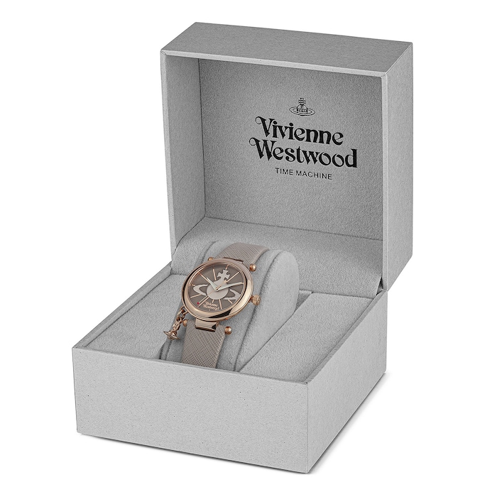 Vivienne Westwood Orb 32mm Ladies Watch Beige