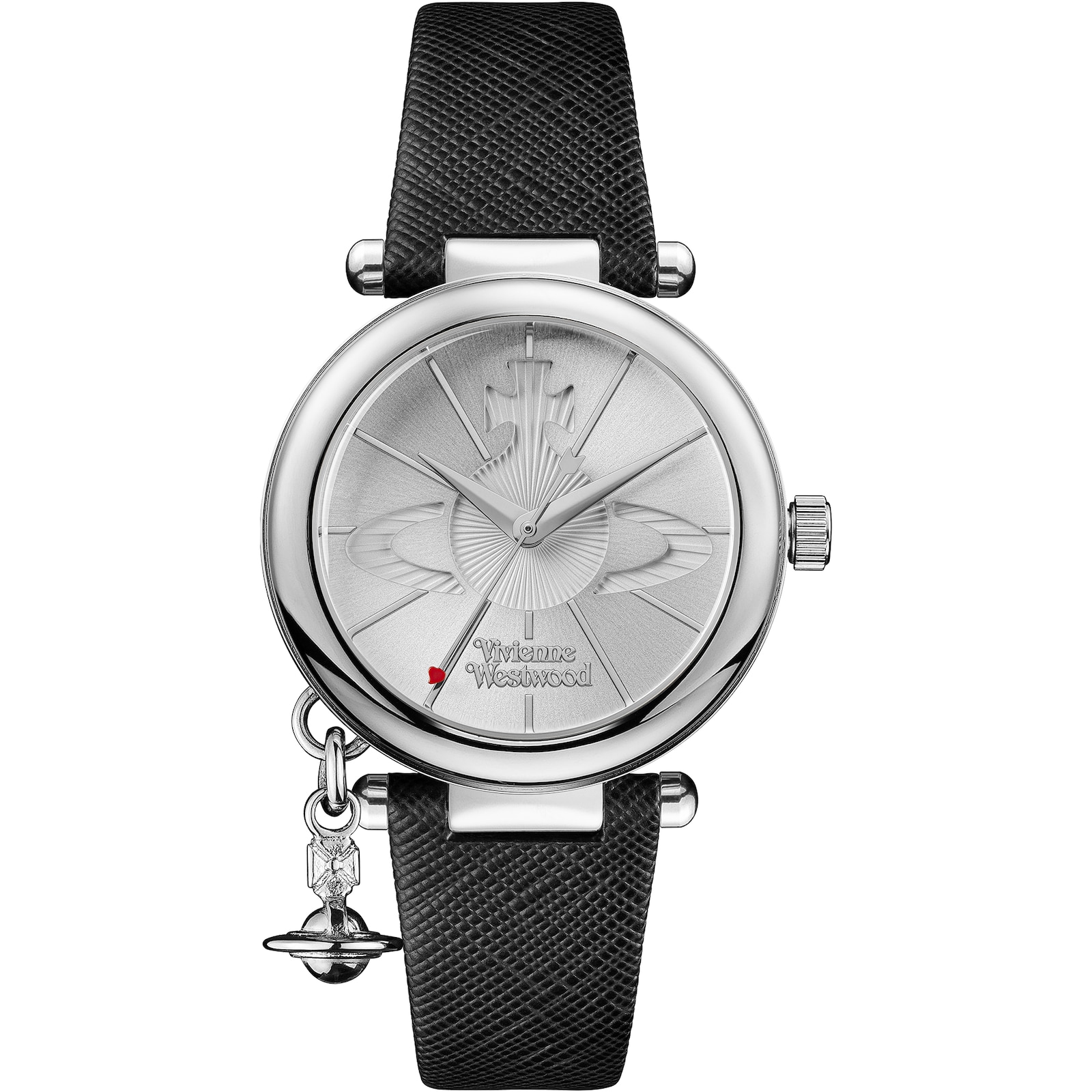 Vivienne Westwood Orb 32mm Ladies Watch Silver VV006SWBK | Goldsmiths