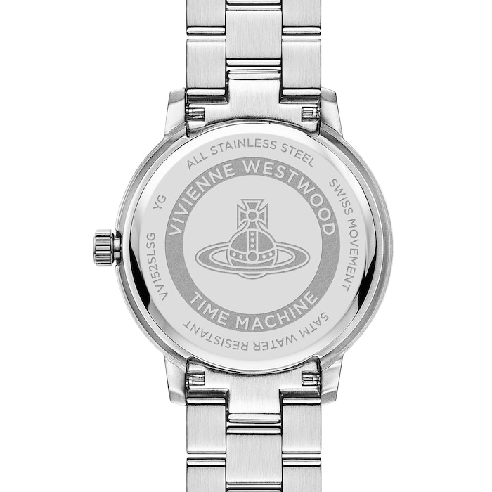 Vivienne Westwood Bloomsbury 34mm Ladies Watch Silver