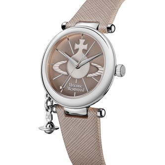 Vivienne Westwood Orb 32mm Ladies Watch Taupe Vivienne Westwood Orb 32mm Ladies Watch Taupe