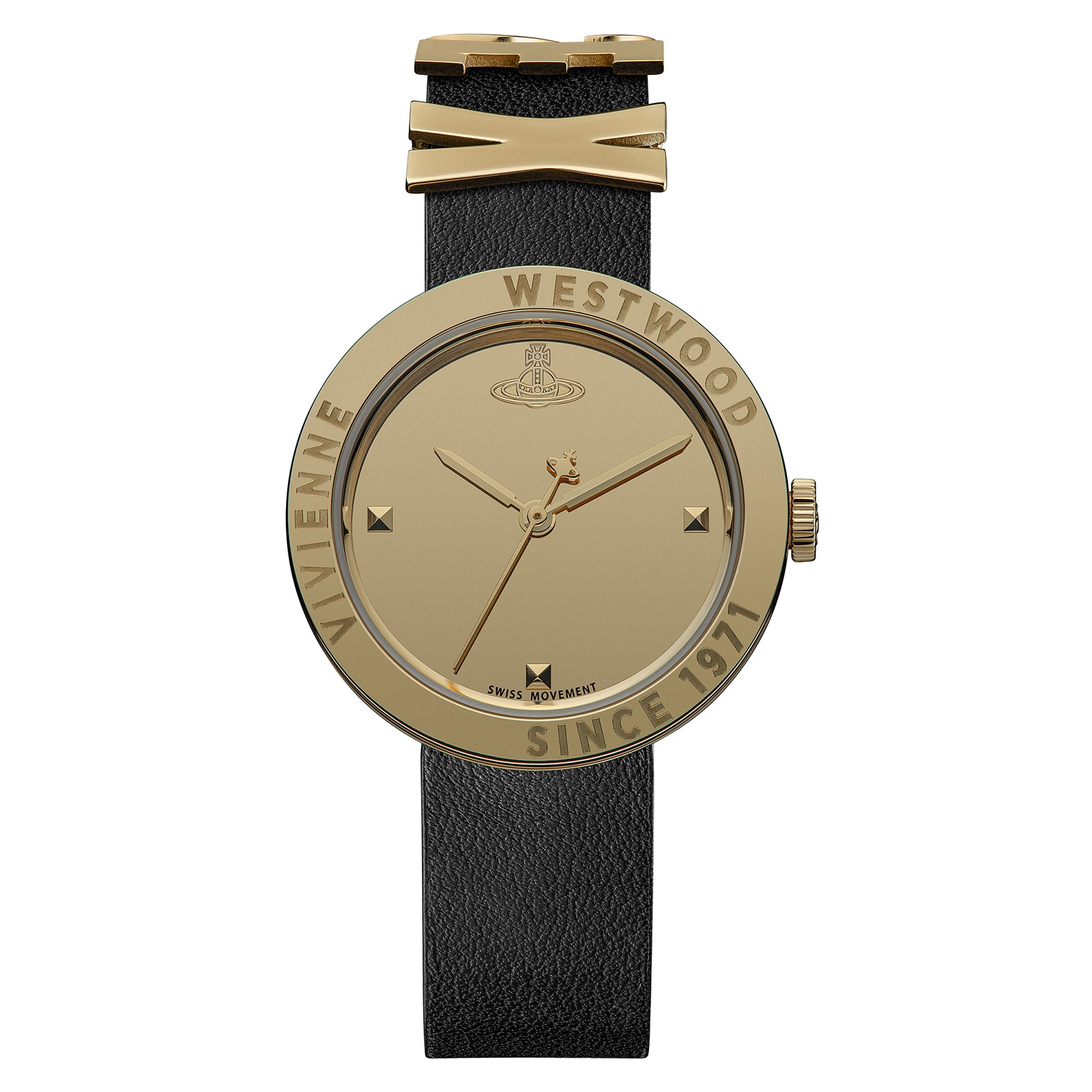 Rebel 30mm Ladies Watch Gold