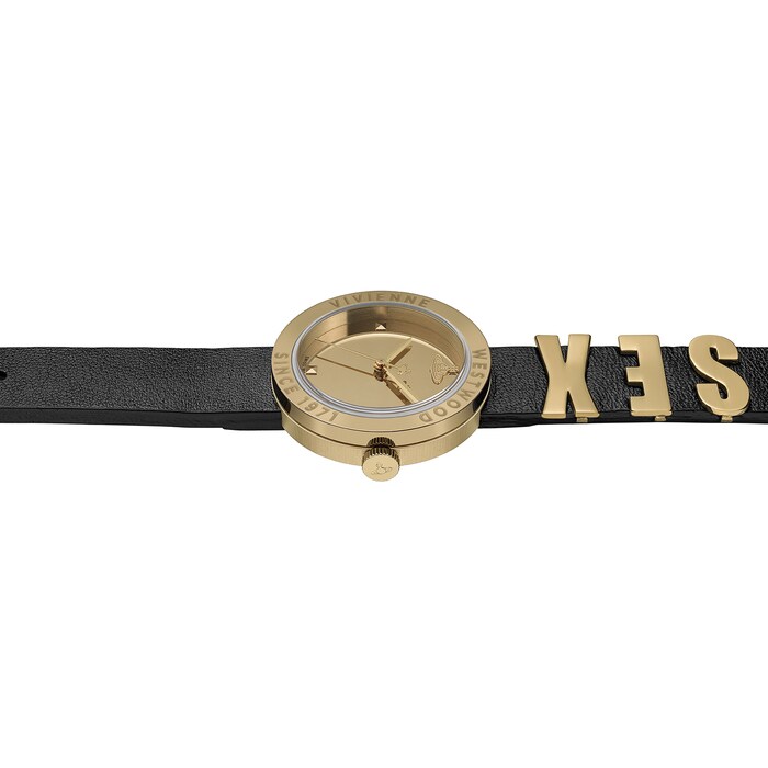 Vivienne Westwood Rebel 30mm Ladies Watch Gold