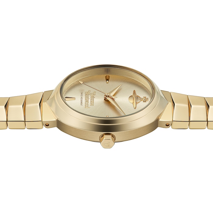 Vivienne Westwood Armour 28mm Ladies Watch Gold