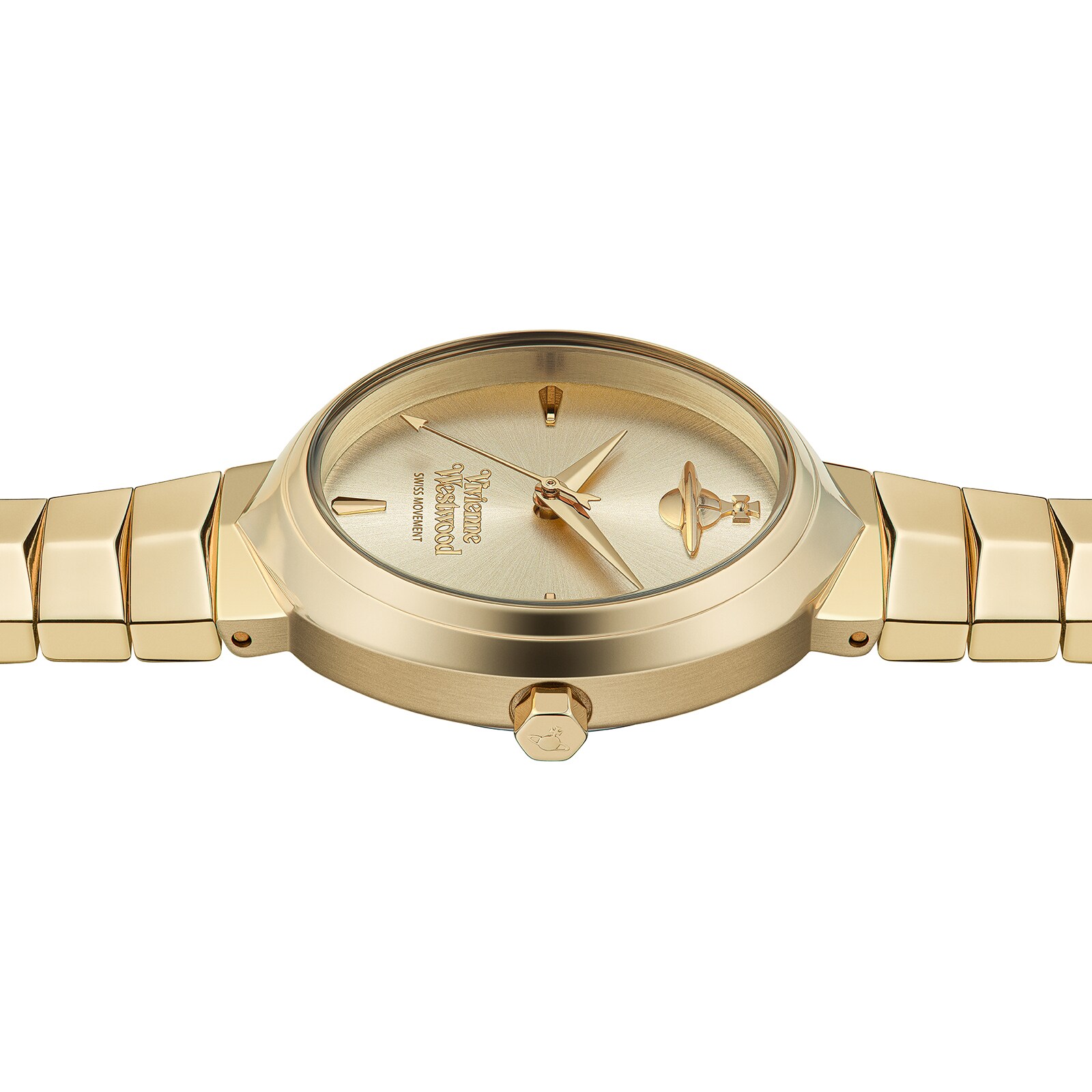 Vivienne Westwood Armour 28mm Ladies Watch Gold
